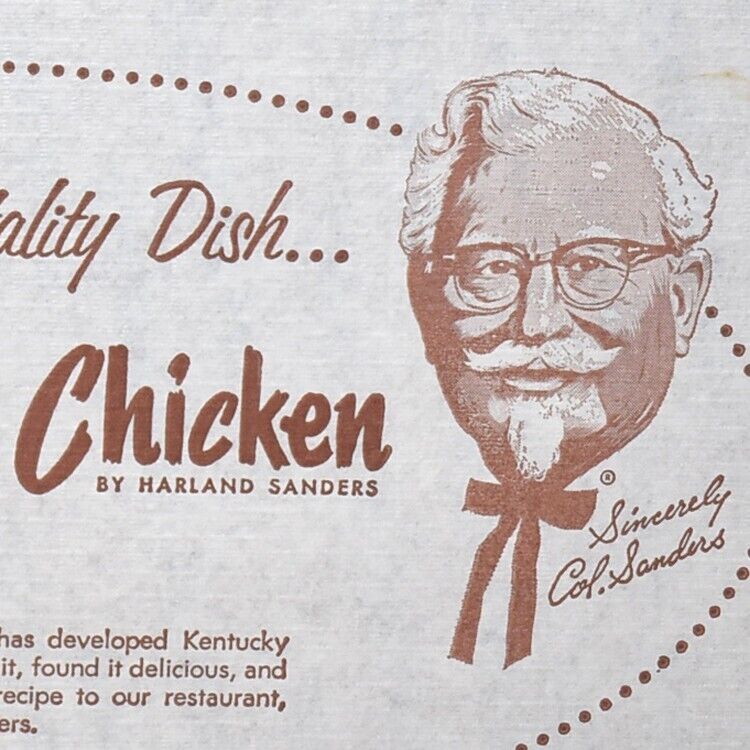 1950s Kentucky Fried Chicken KFC Restaurant West South Temple Salt Lake City UT