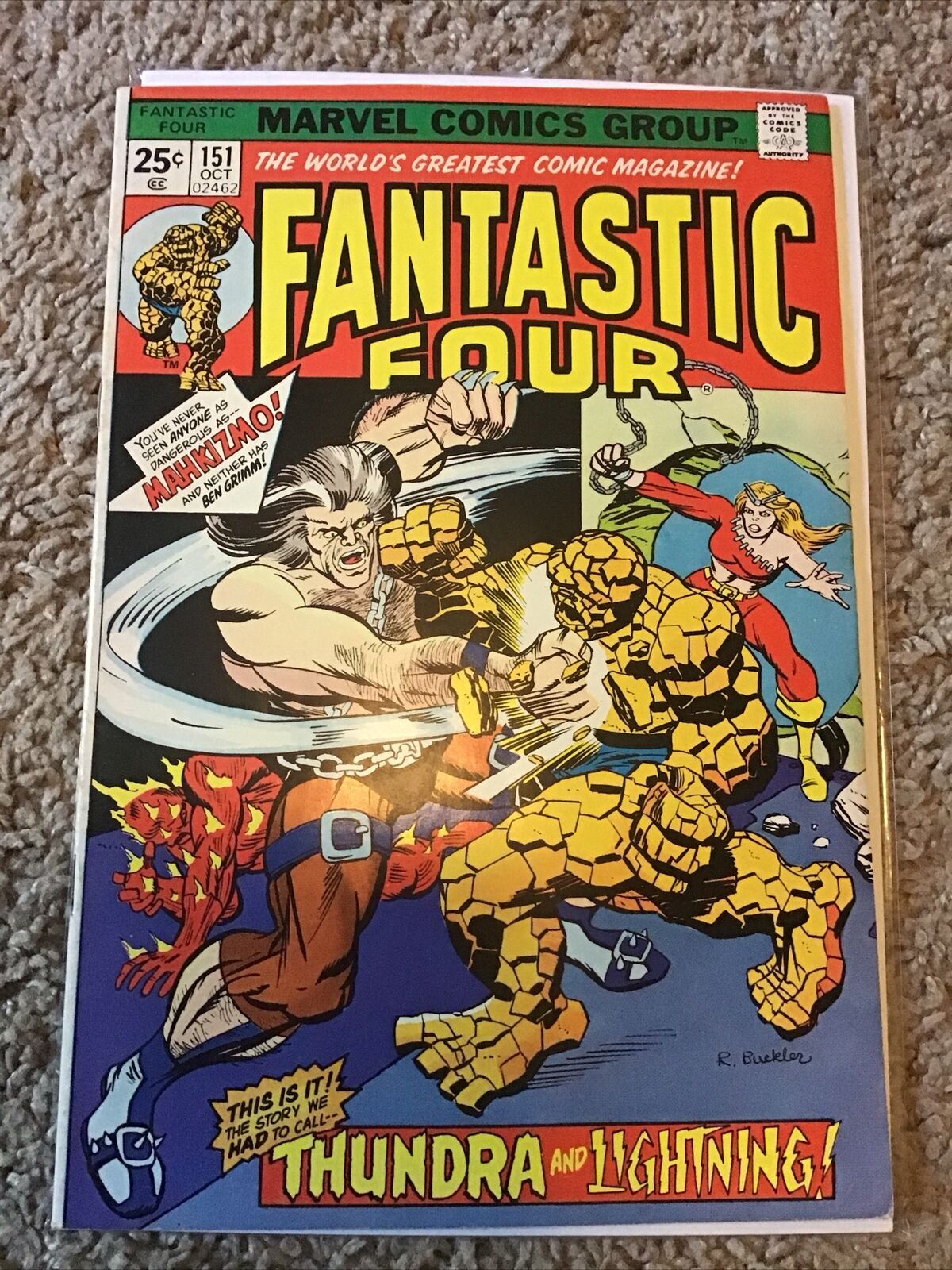 Fantastic Four #151 Marvel 1974 Mid-grade