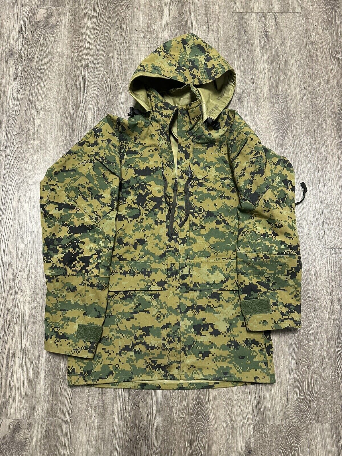USMC GoreTex Jacket APEC Parka MARPAT Woodland Camouflage X Small Regular