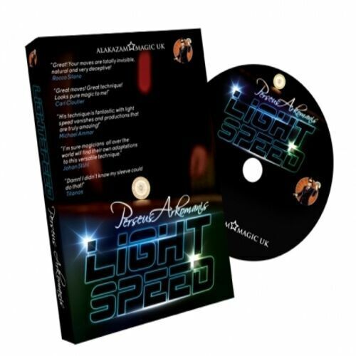 Lightspeed DVD By Perseus Arkomanis - world famous magician