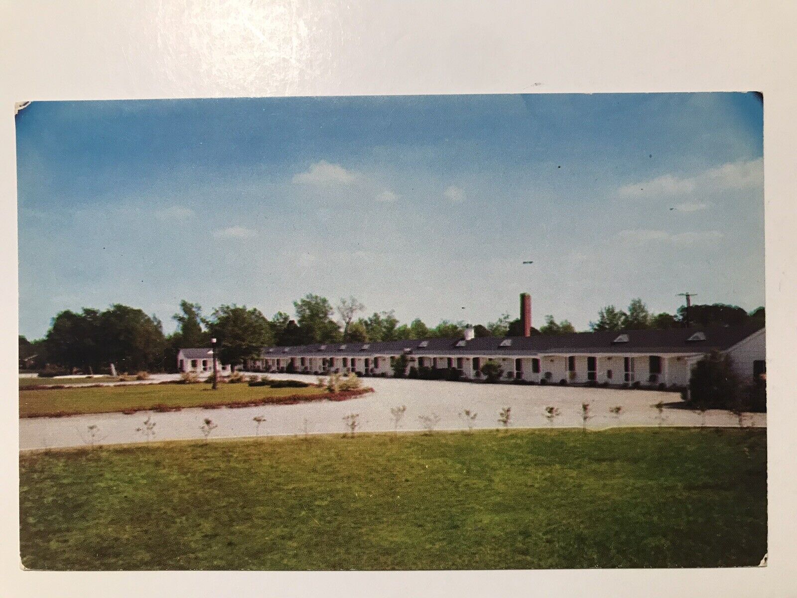 Vintage 1953 Town Country Motel Allendale South Carolina Postcard