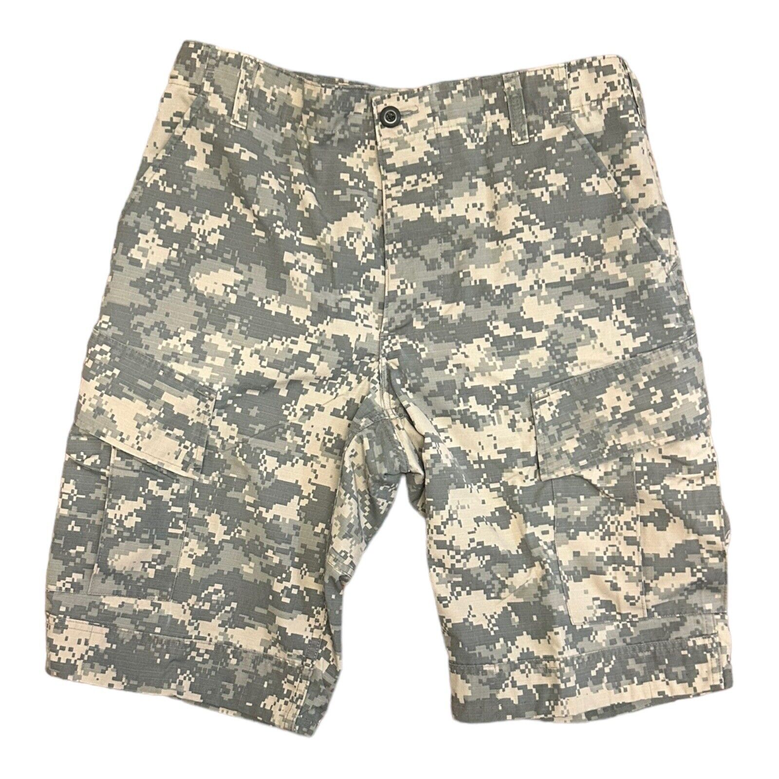 U.S. Army Digital Camo Cargo Shorts Medium Regular