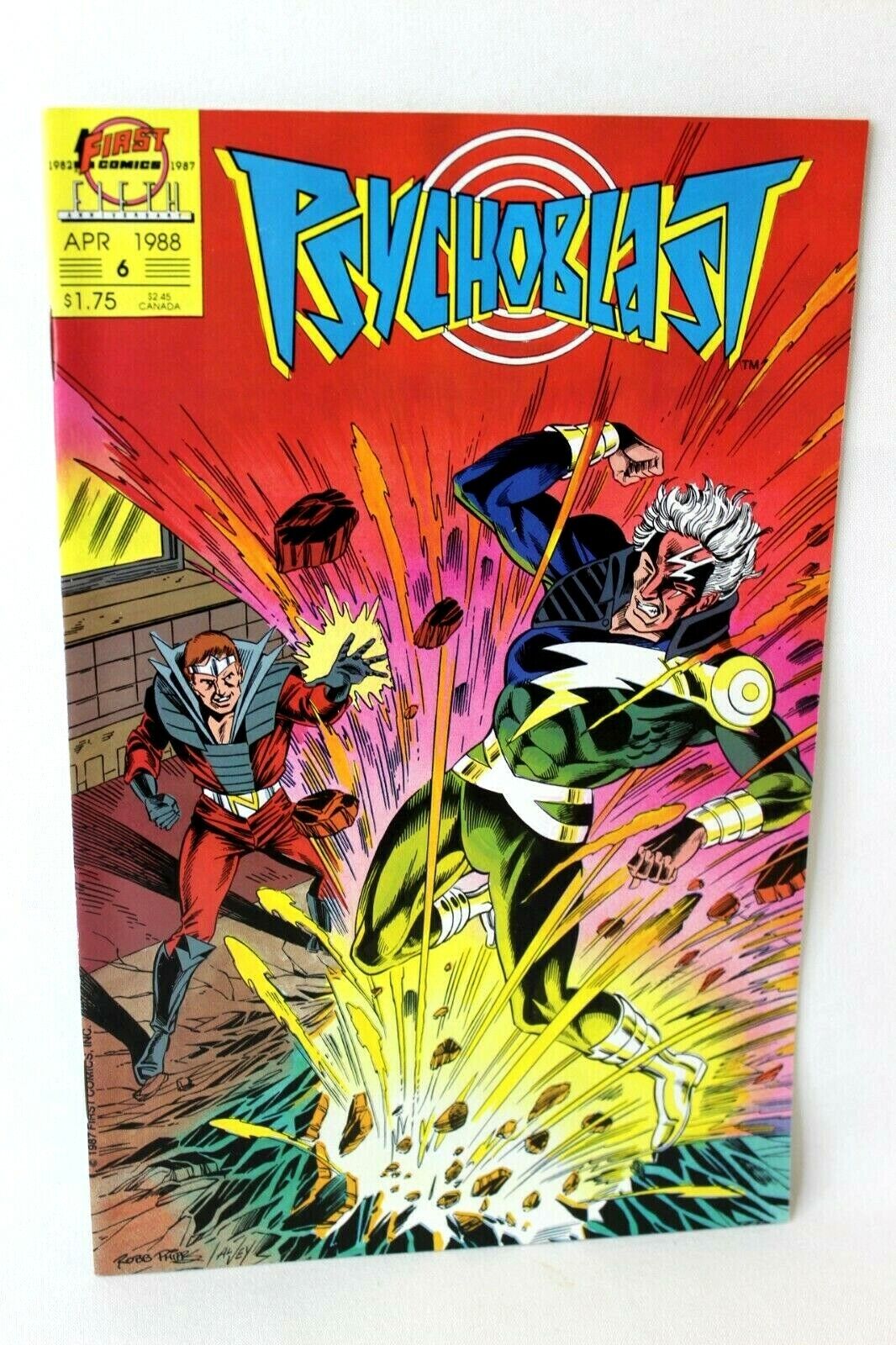 Psychoblast #6 Psych-Out Brian Burke 1988 First Comics F/F+