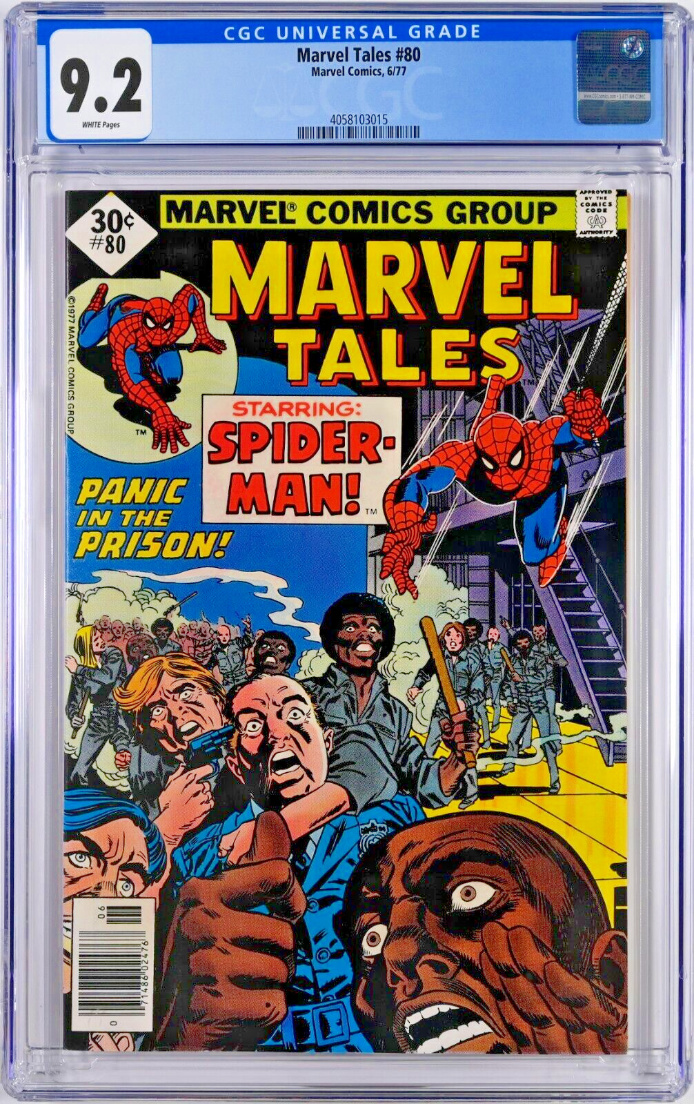 Marvel Tales #80 CGC 9.2 (Jun 1977, Marvel) Spider-Man Reprint, Gwen Stacy app.