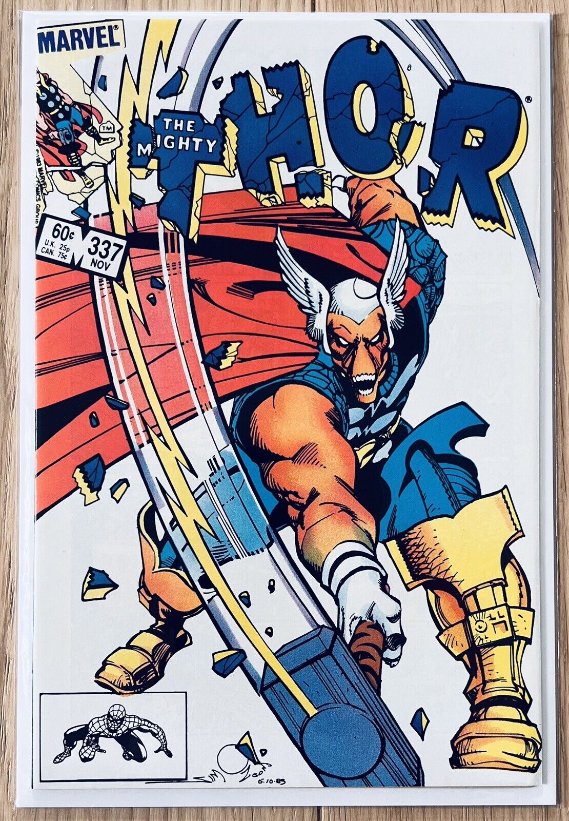 Thor #337 . 1st App & 1st Cover Beta Ray Bill . Marvel Comics . High Grade