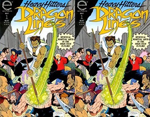 Dragon Lines #1 (1993) Epic - 2 Comics