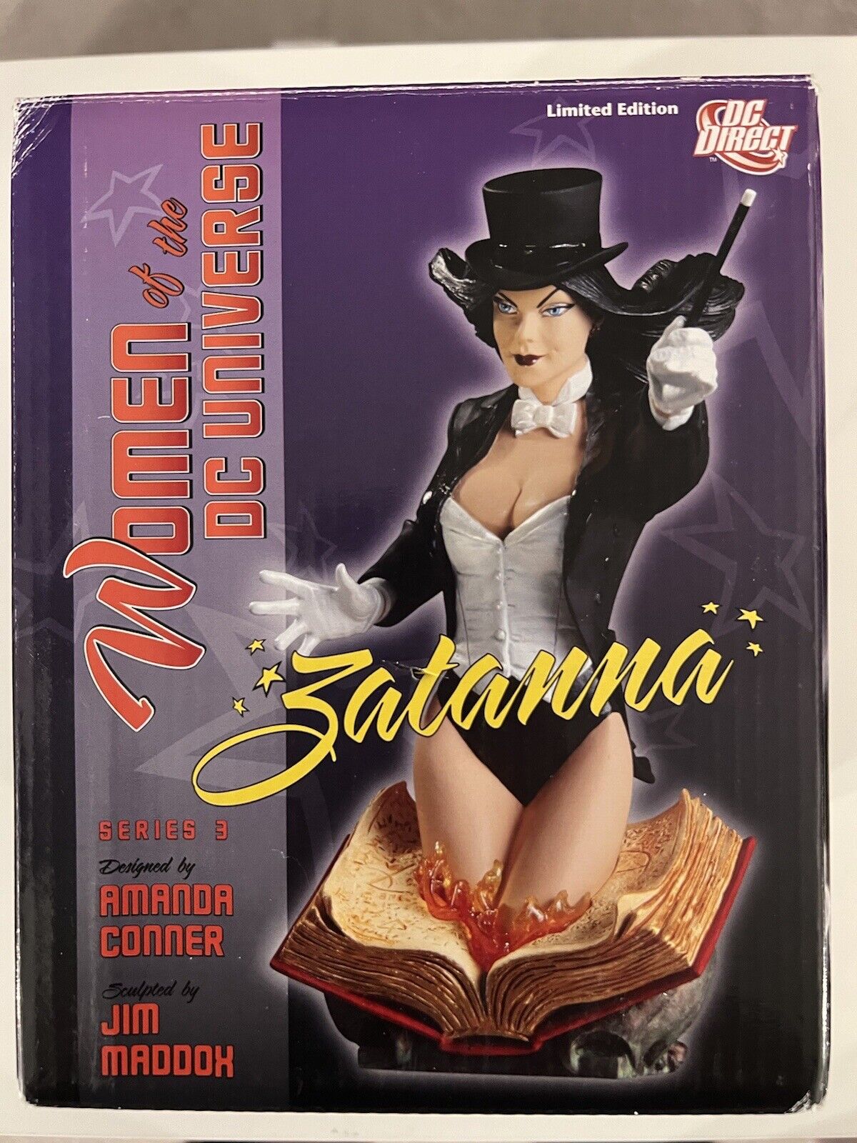 DC Direct Women Of The DC Universe Zatanna Bust 0372/2000 Limited Edition