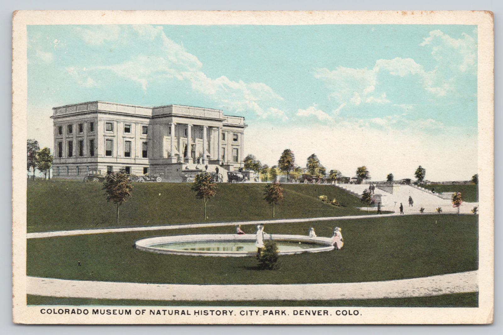 Postcard Denver, Colorado, Museum Of Natural History, City Park A506