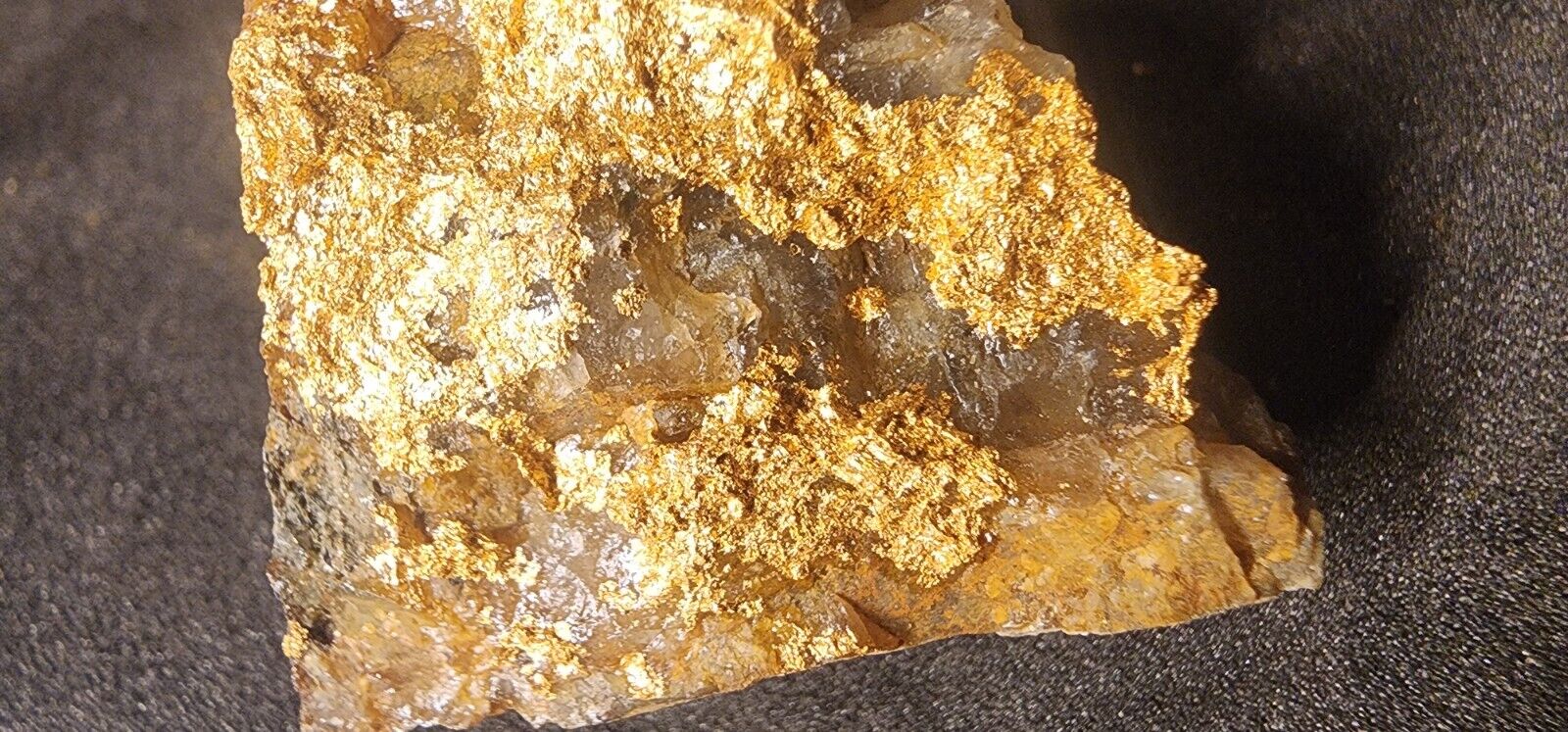 Gold Ore Specimen 18.6g From Ontario 2603 Was $175 Exceptional