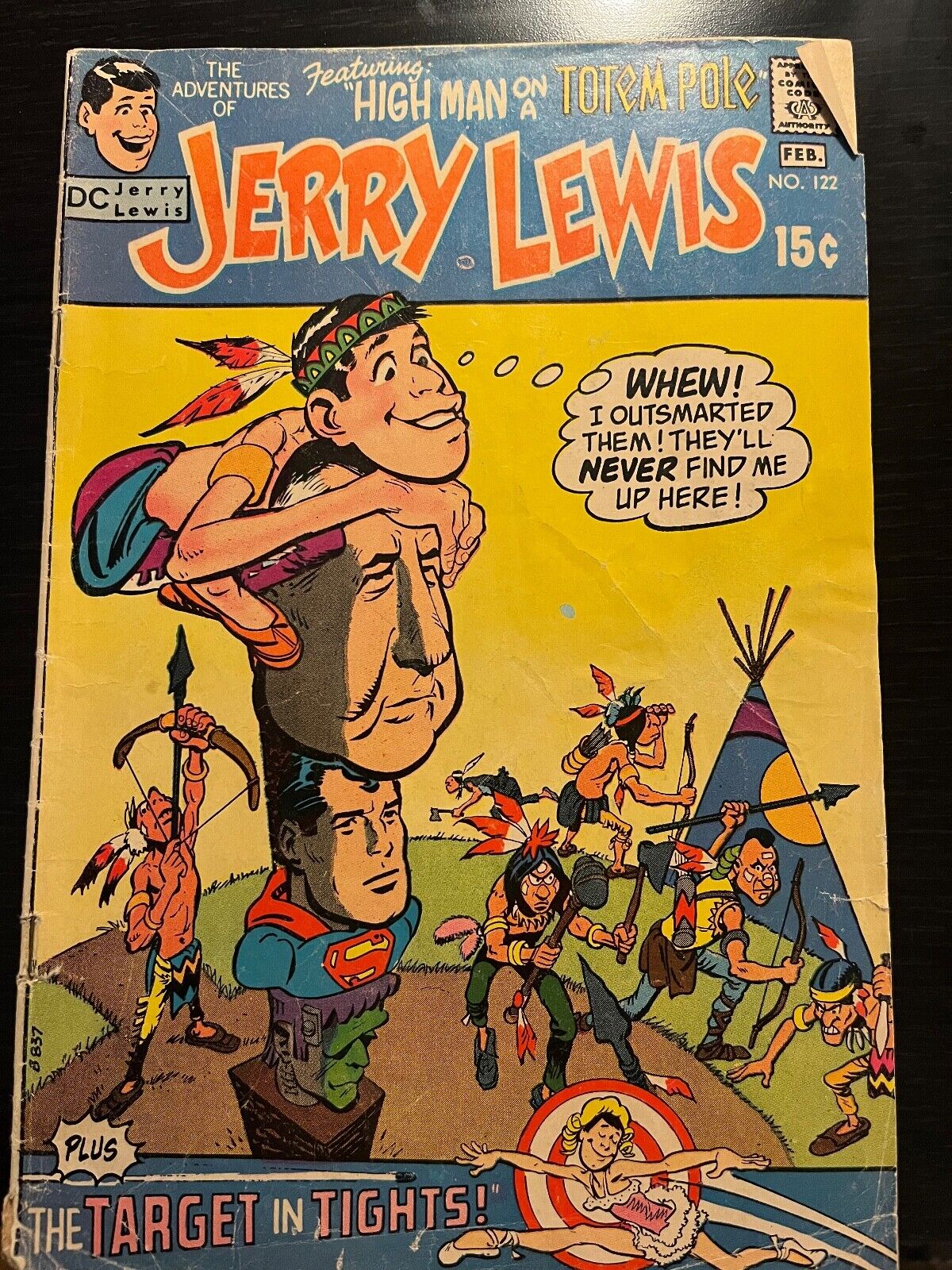 The Adventures of Jerry Lewis #122 *DC Comics* 1971 Comic