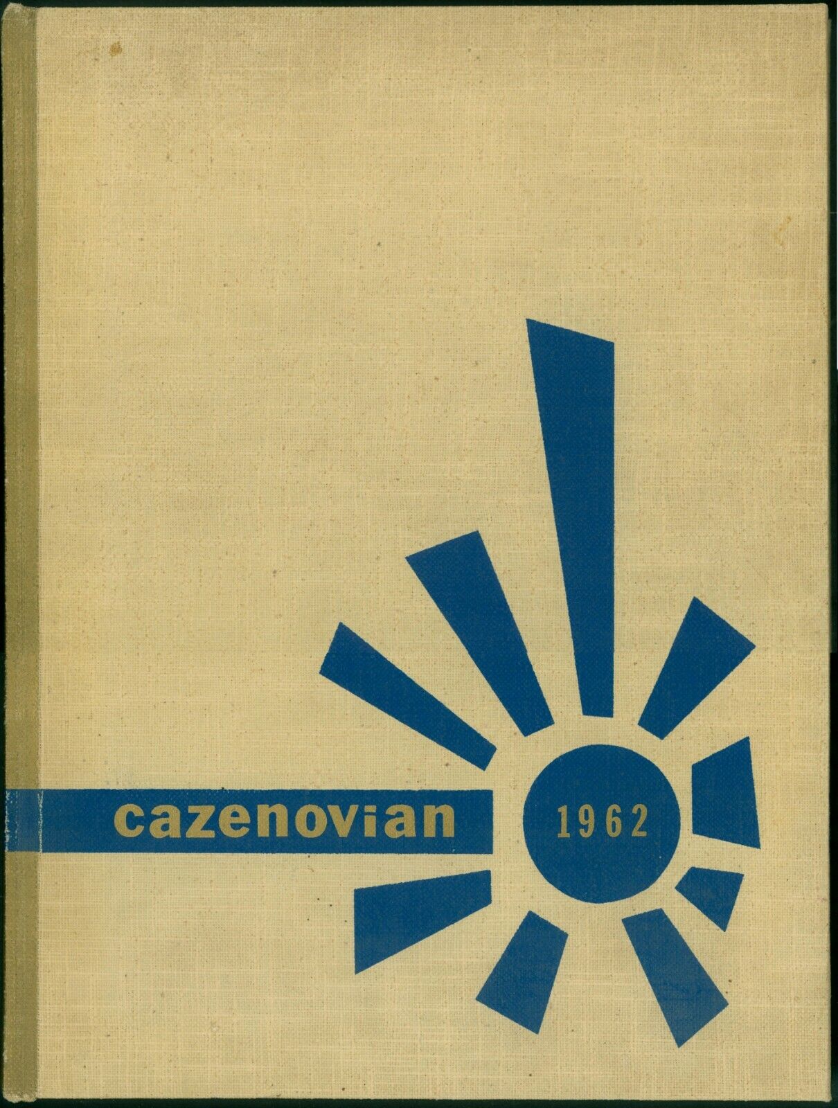 CAZENOVIAN 1962 Cazenovia College New York YEARBOOK