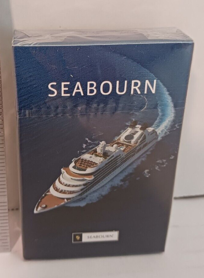 New Unopened Sealed Deck of Cards - Seabourn Cruise Lines
