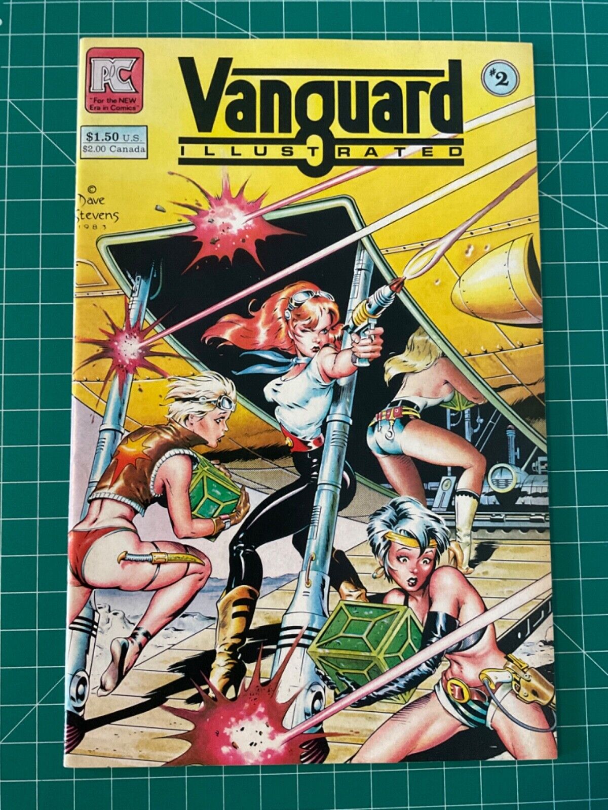 VANGUARD Illustrated #2 Jan 1984 Dave Stevens cover -  Pacific Comics