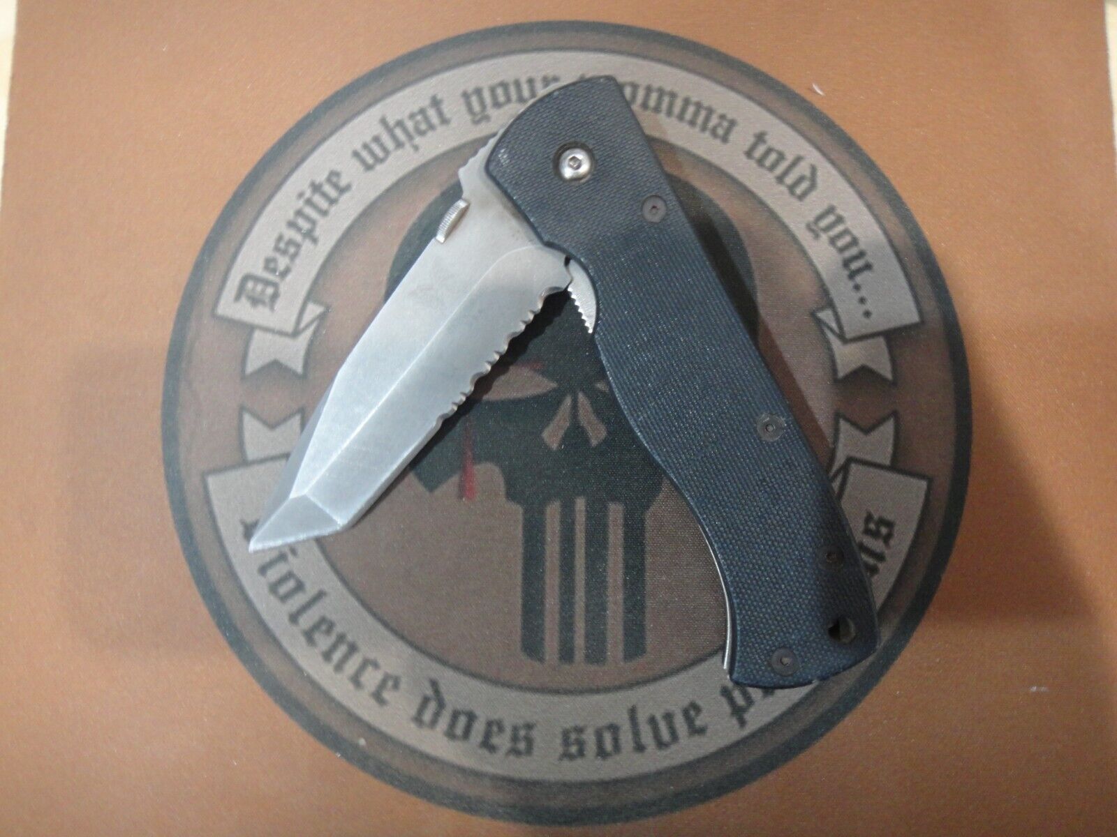 RARE Benchmade CQC7 Emerson SPEC WAR DISCONTINUED pocket knife (Z086)
