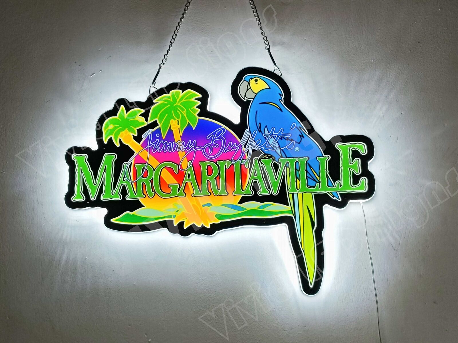 Margaritaville Parrot Palm Tree 3D LED 16\
