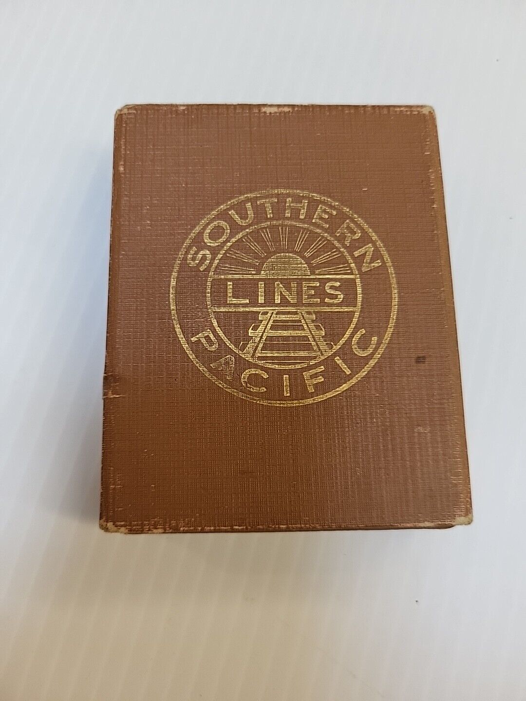 Vintage Southern Pacific Lines Souvenir Playing Cards 1943 Train Railroad Scenes