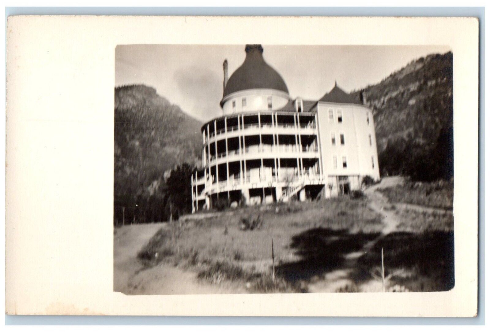 c1910's Candid Ramona Hotel Cascade Colorado CO RPPC Photo Postcard