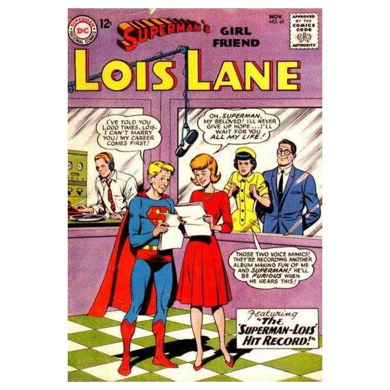 Superman's Girl Friend Lois Lane #45 in Fine minus condition. DC comics [d,