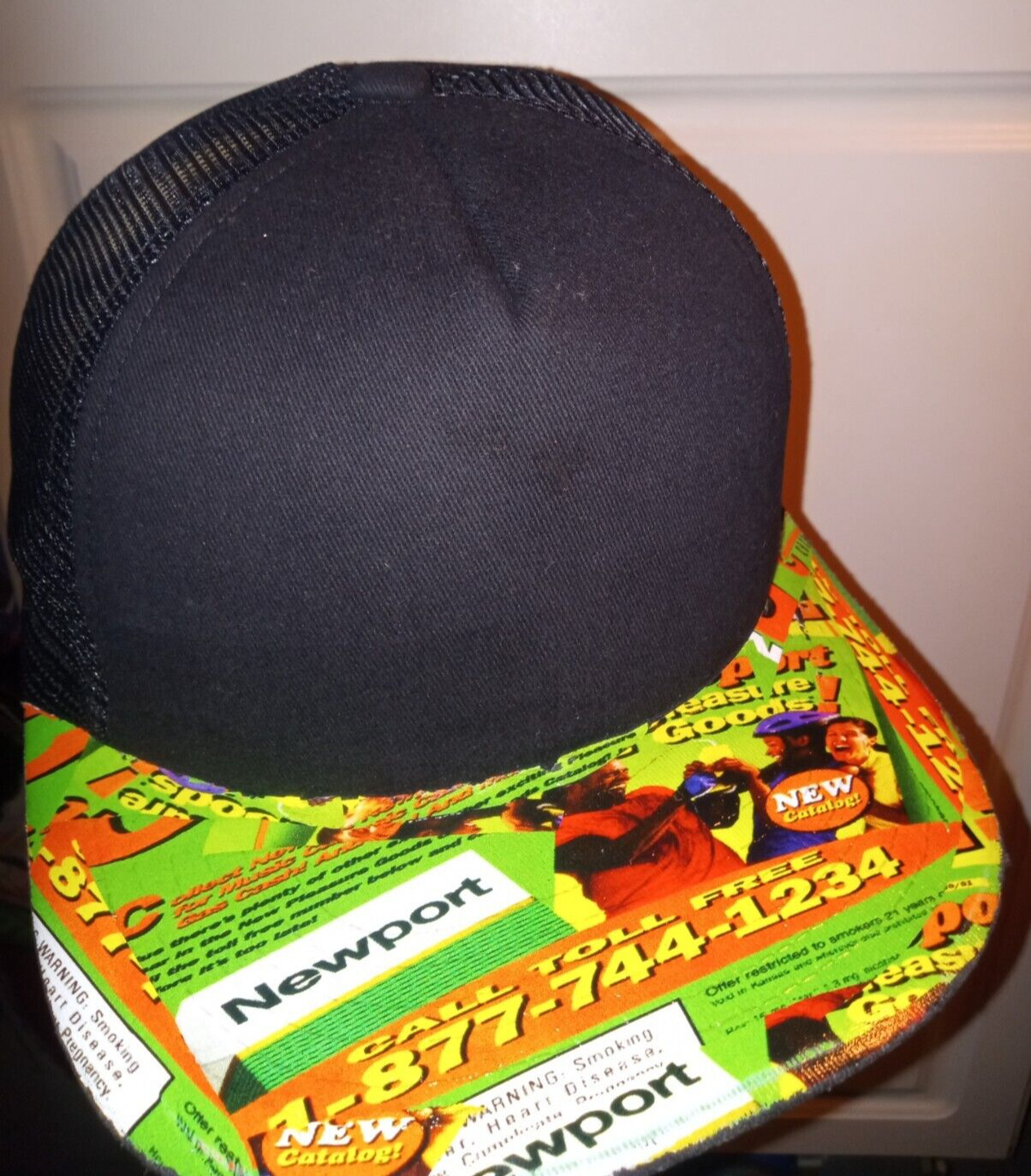 NEWPORT SNABACK / TRUCKER Hat newport cigarette hat BILL board EDITION 