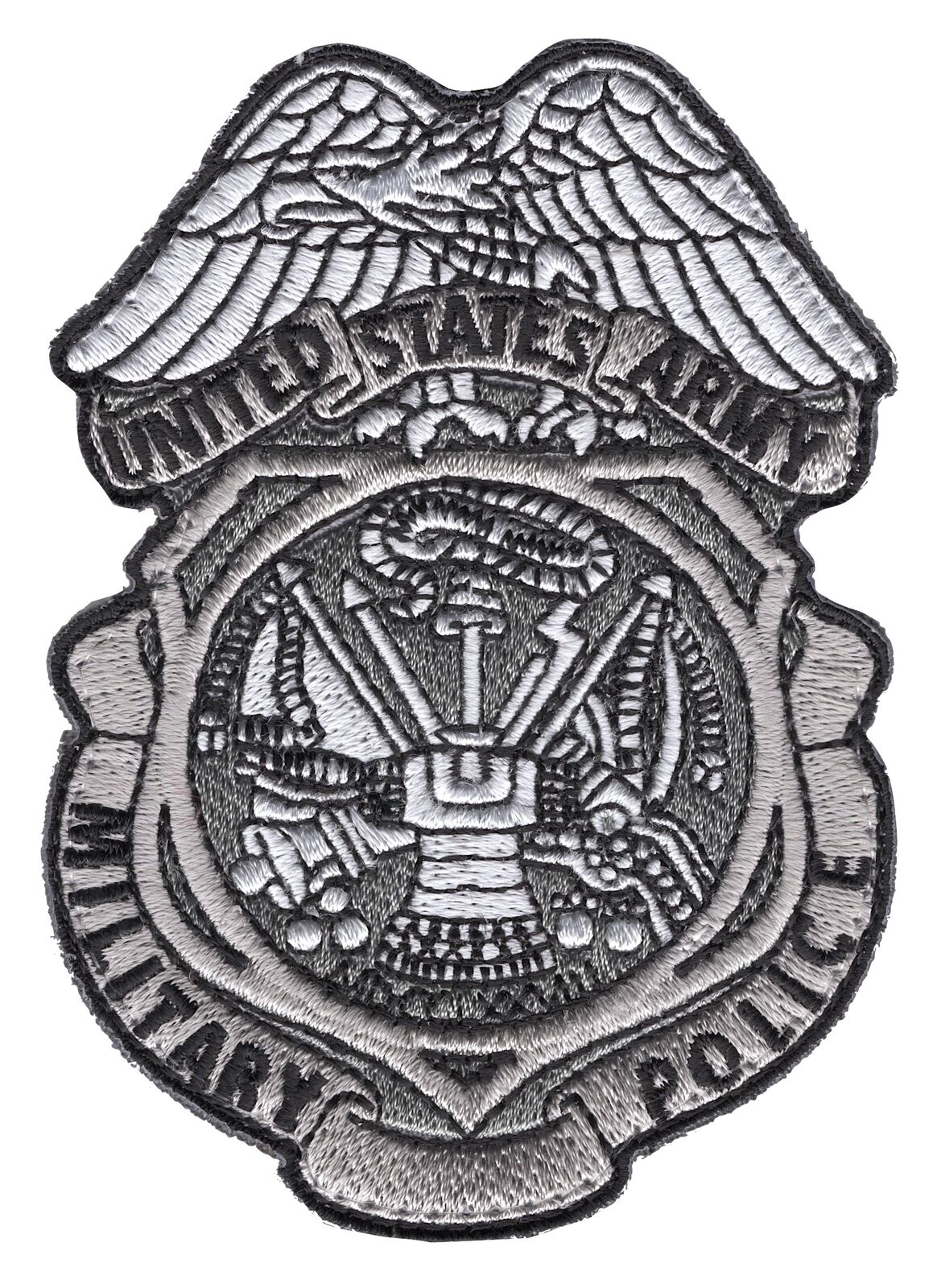 Military Police Badge US Army M.P. Hook And Loop Patch