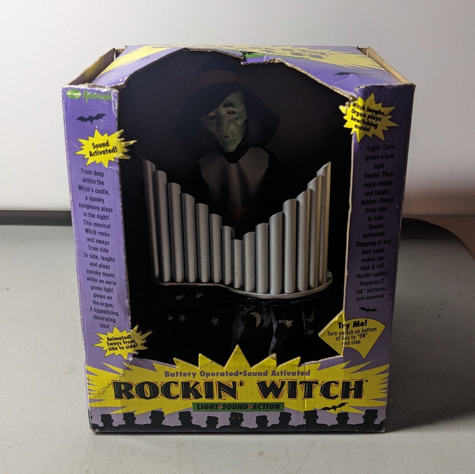Vintage Fun World (Easter Unlimited) ROCKIN' WITCH
