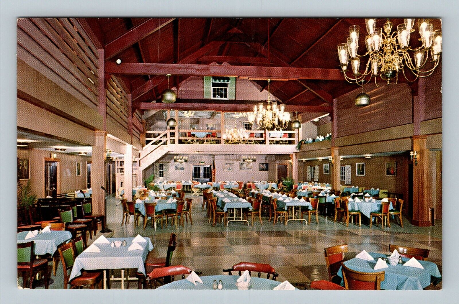 Hazleton PA, Gus Genetti Hotel, Motel, & Lodge, Pennsylvania Vintage Postcard