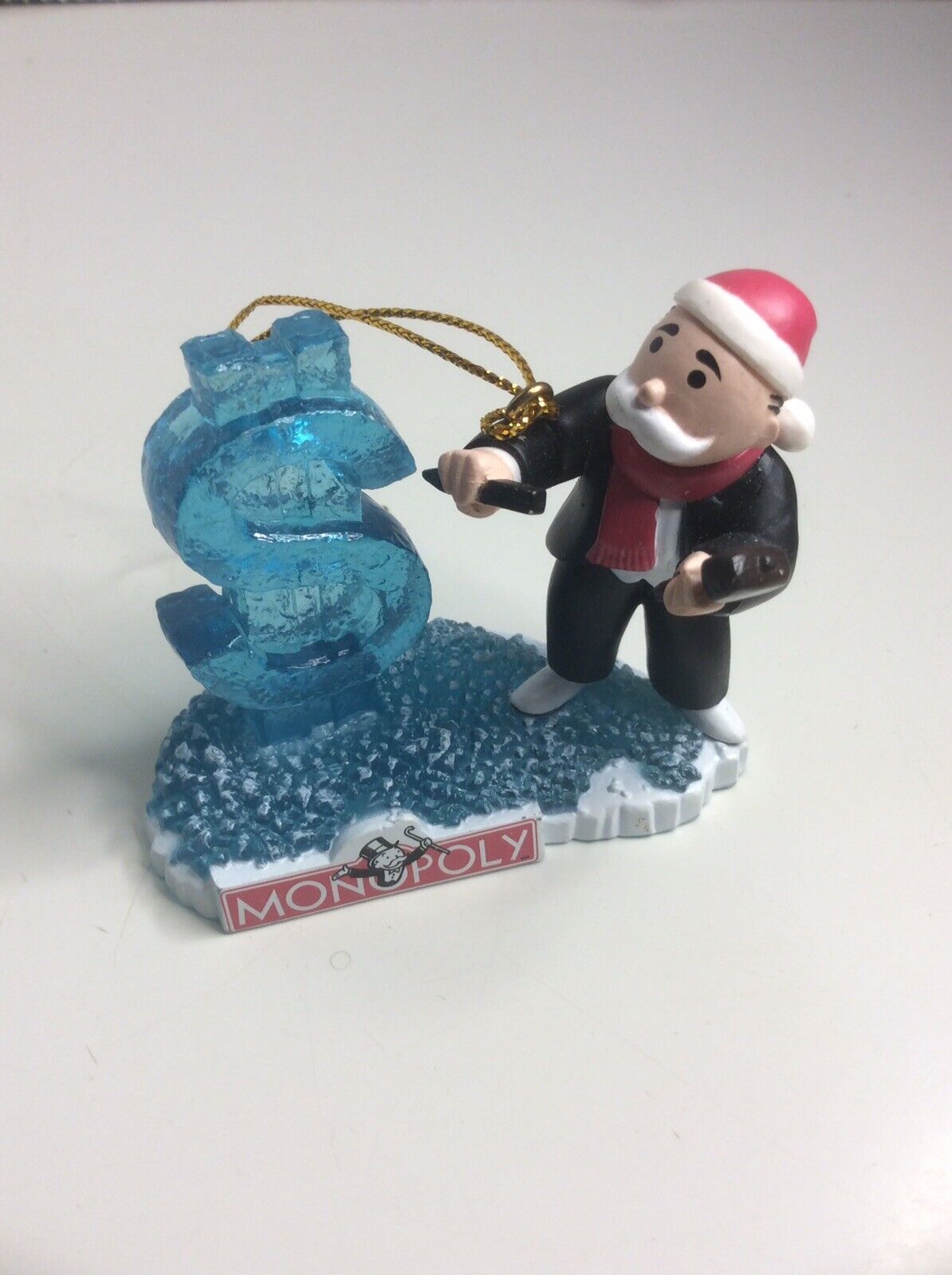 2005 Monopoly Ice $$ Monopoly Christmas Ornament