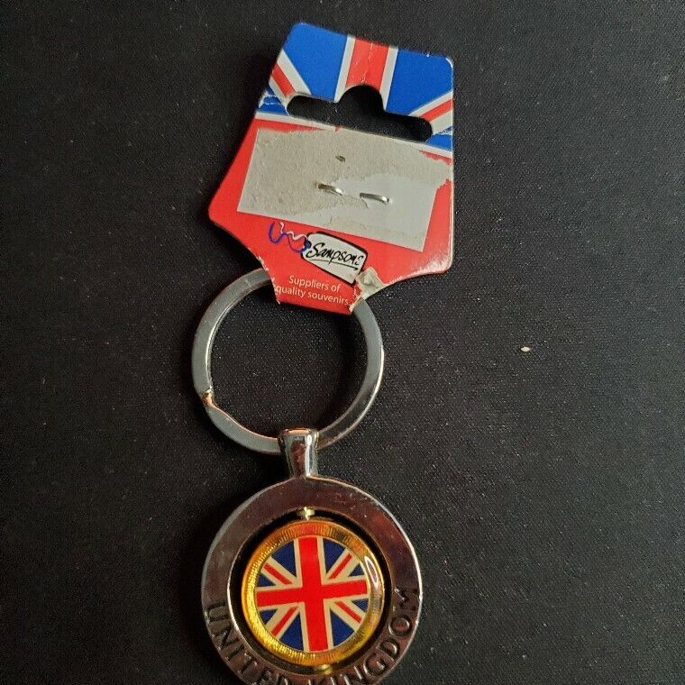Vintage United Kingdom, Brighton Sussex, Key Chan, Key Ring, Sampsons, New