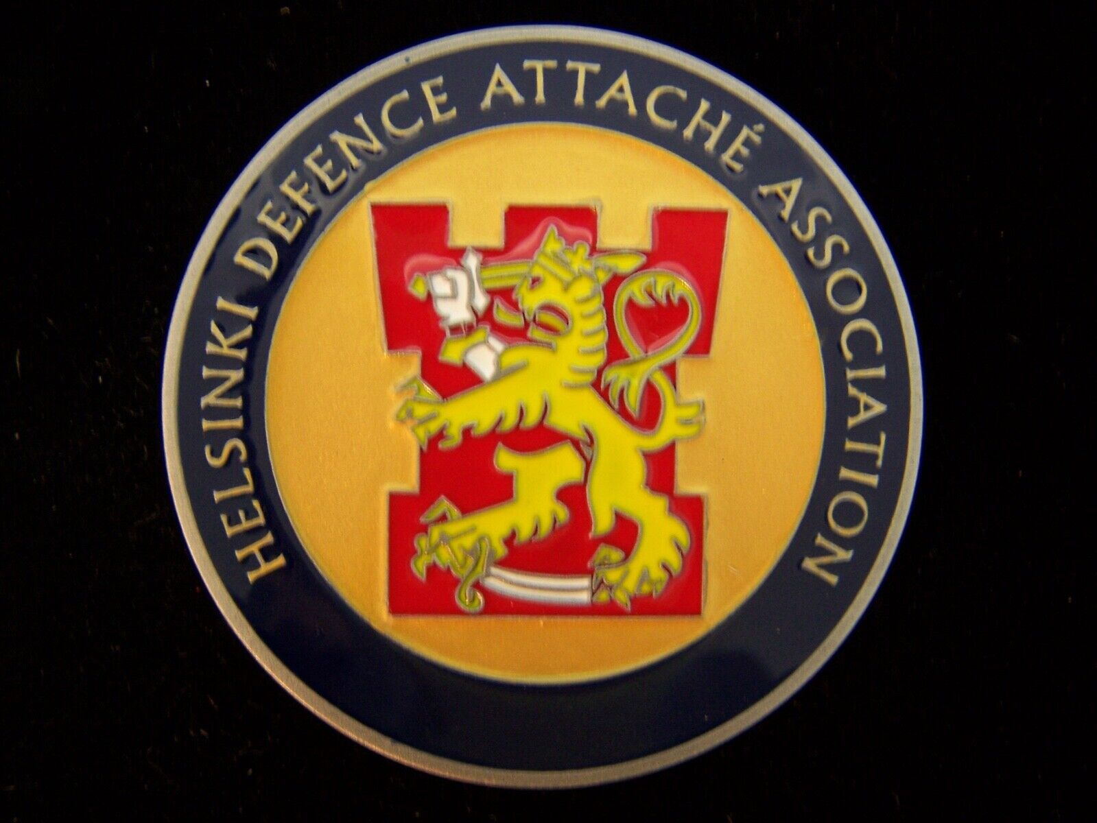 Helsinki Defense Attache Association Challenge Coin