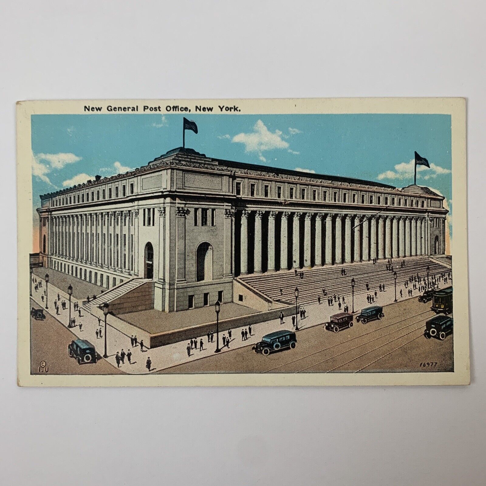 Postcard New York City NY NYC United States Post Office 1930s Unposted