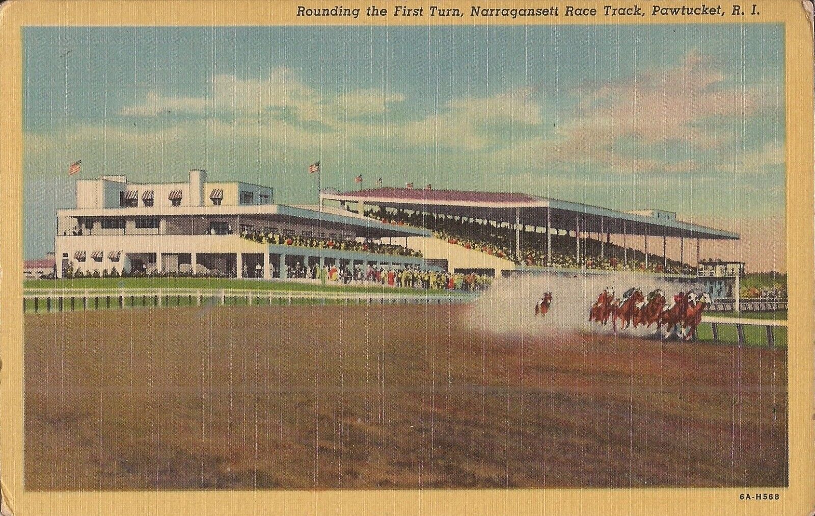 Pawtucket, RHODE ISLAND - Narragansett Race Track - 1936