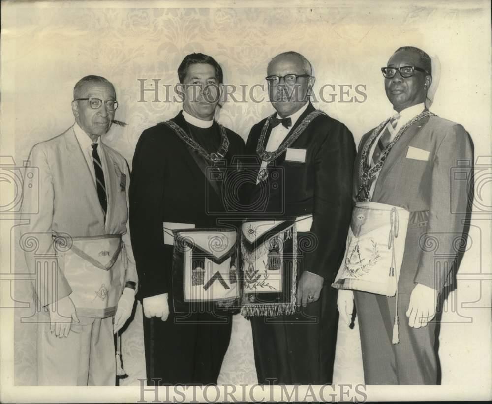 1969 Press Photo Masonic Grand Masters attend meeting in New Orleans