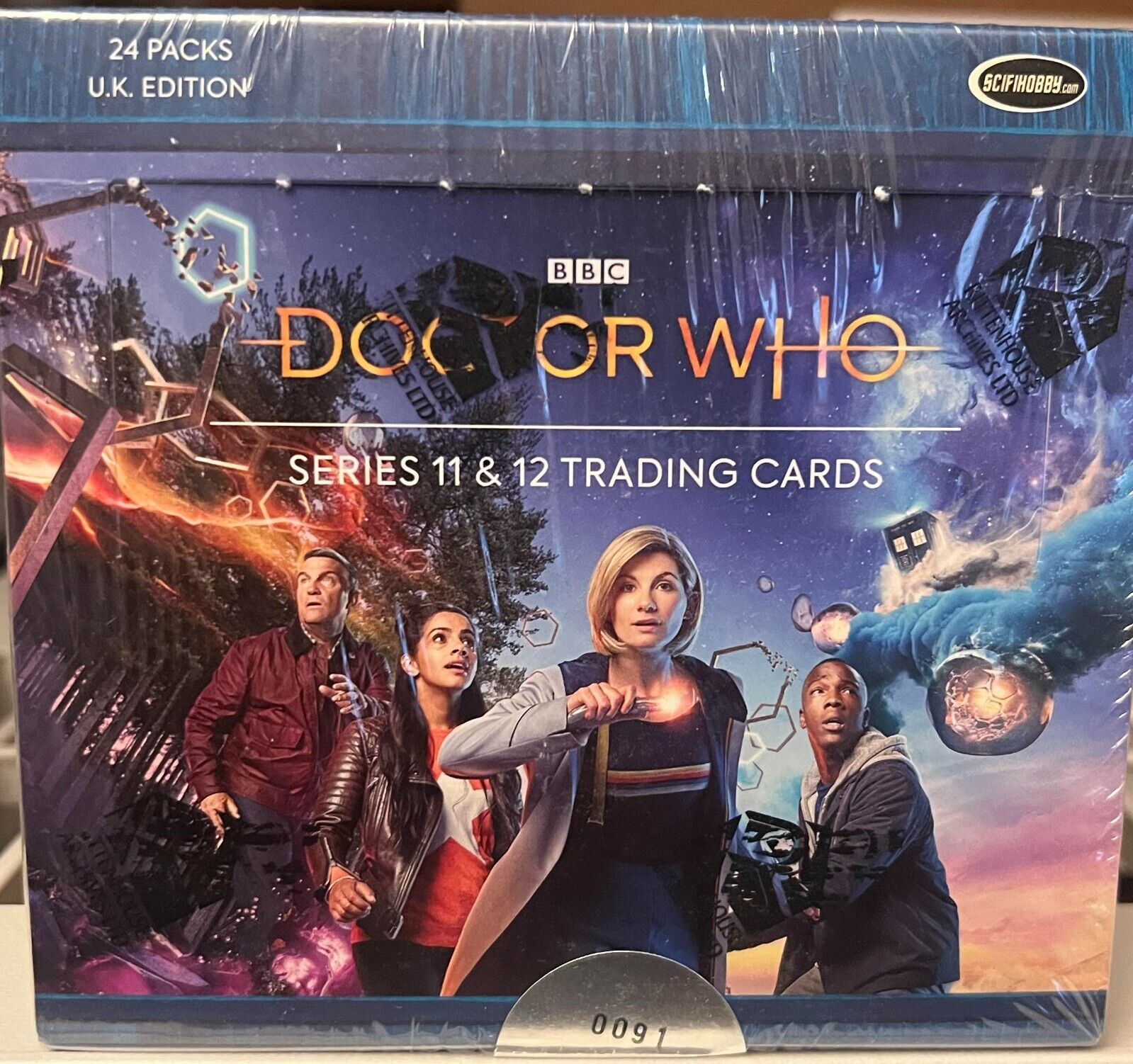 2022 Rittenhouse Doctor Who Series 11 & 12 Factory Sealed Hobby UK Edition