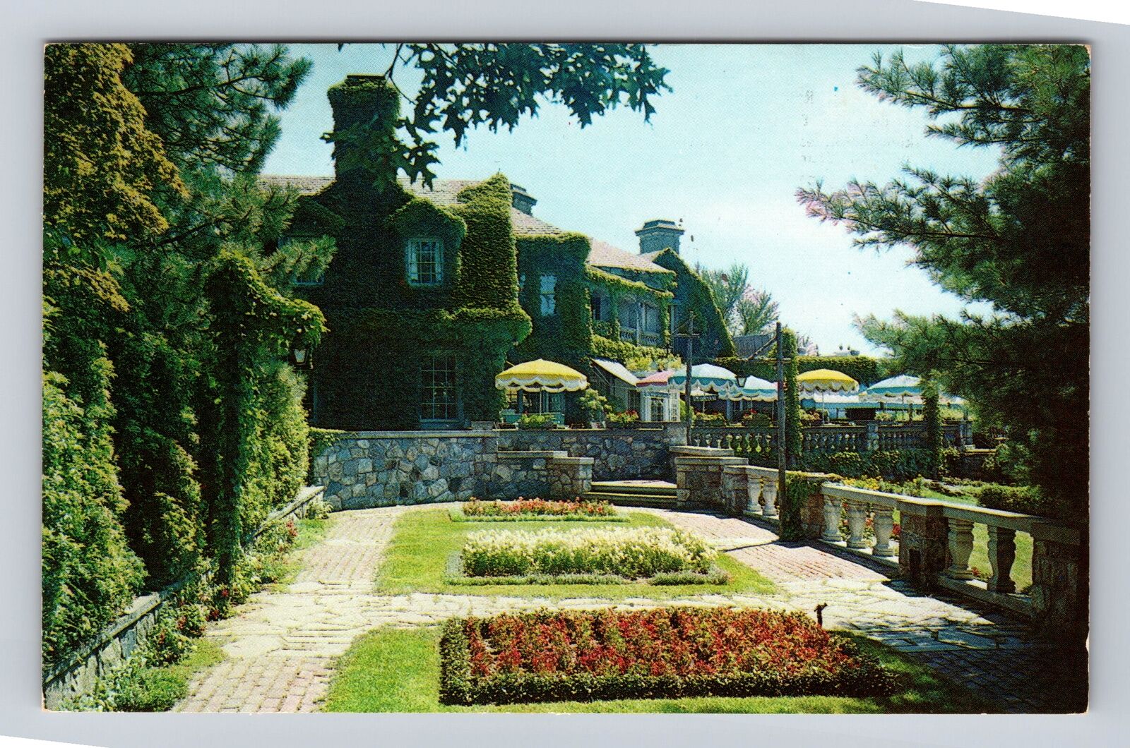 Tarrytown NY-New York, Tappan Hill Restaurant, Advertising, Vintage Postcard