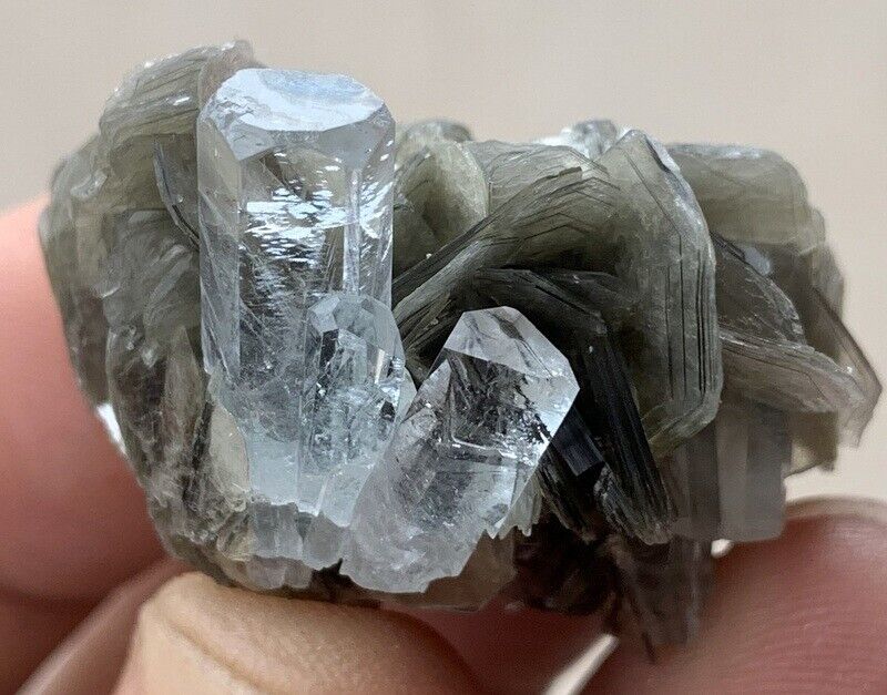 95 Carats beautiful  Aquamarine Crystal Specimen from Nagar Pakistan