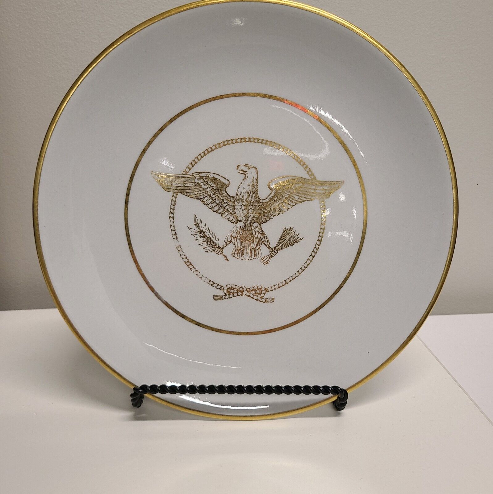 United States Lines Presentation Plate