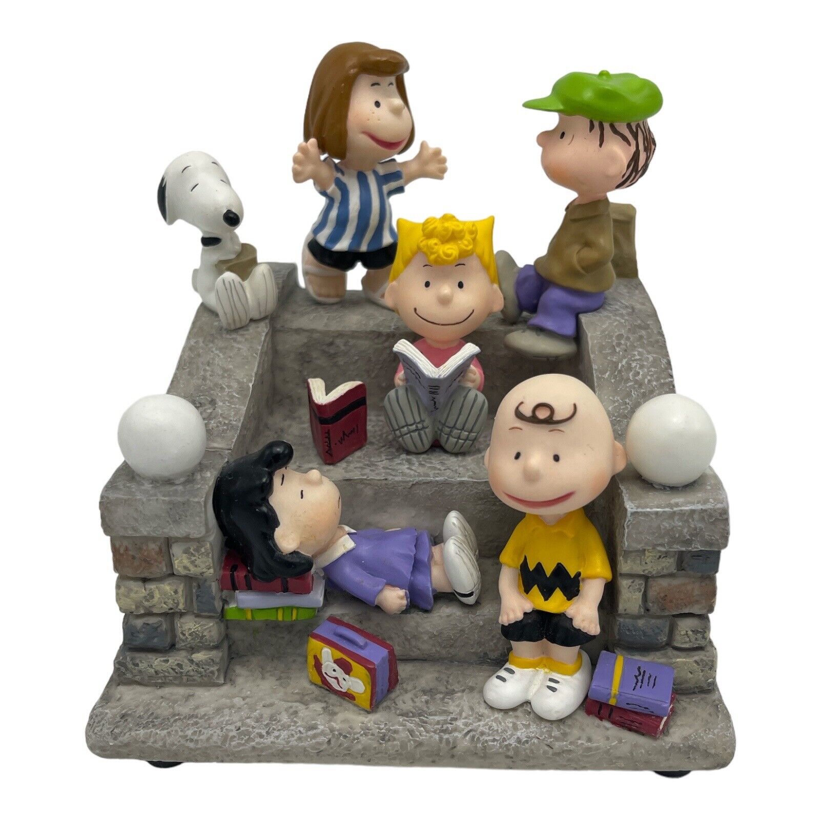 Westland Giftware Peanuts Collection Kids On The Stairs #8252