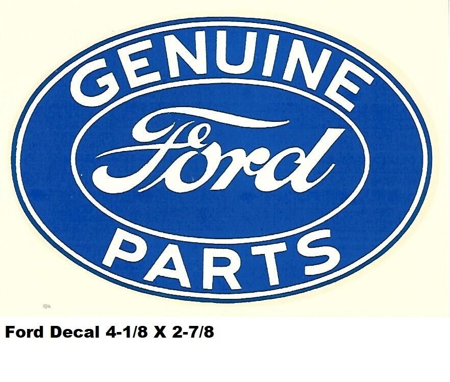 Water Slide Decal - Genuine Ford Parts