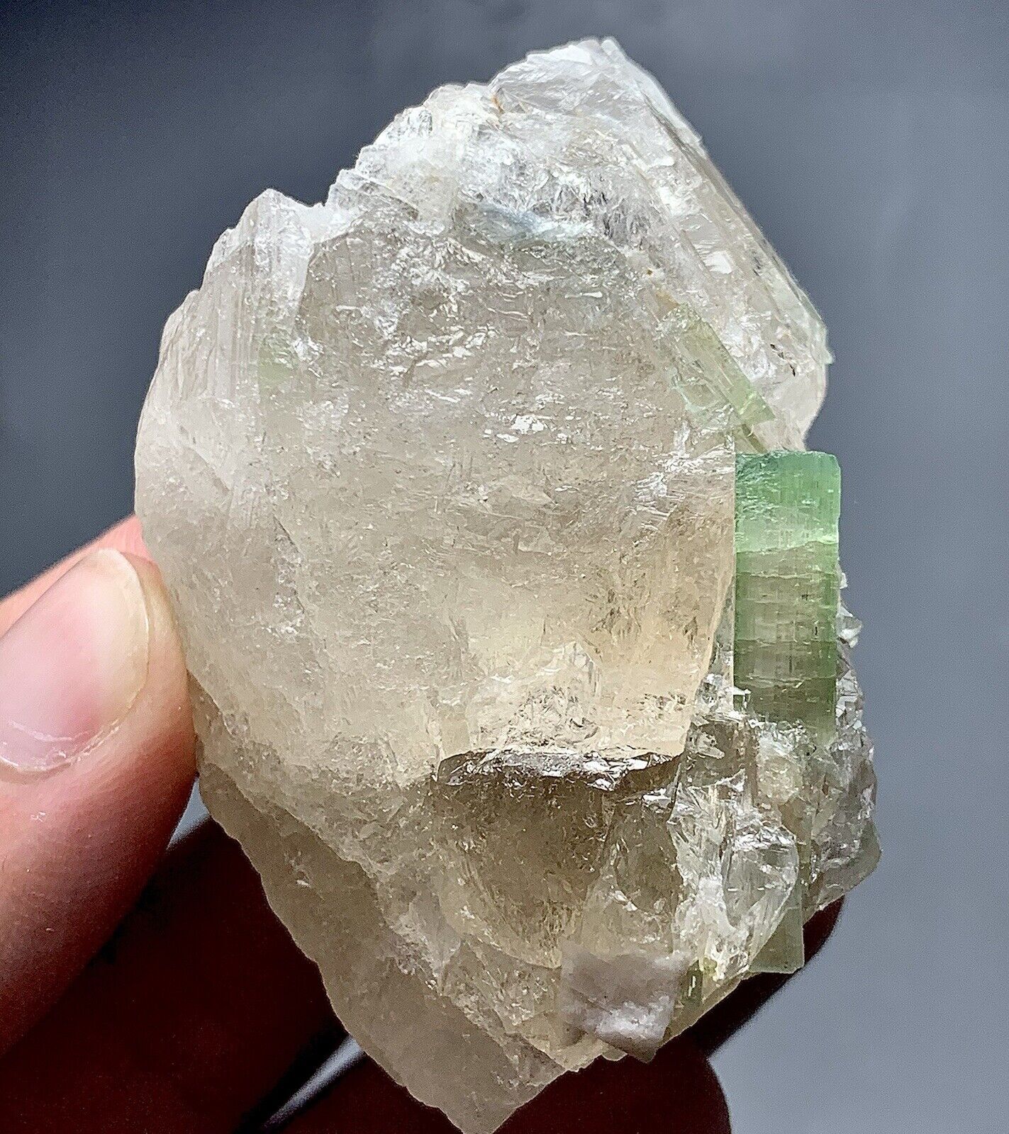 85 Gram Tourmaline Crystal Specimen From Afghanistan