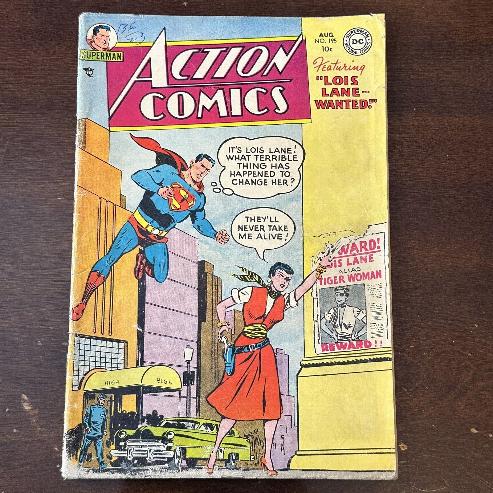Action Comics #195 (1954) - Superman and Lois Lane