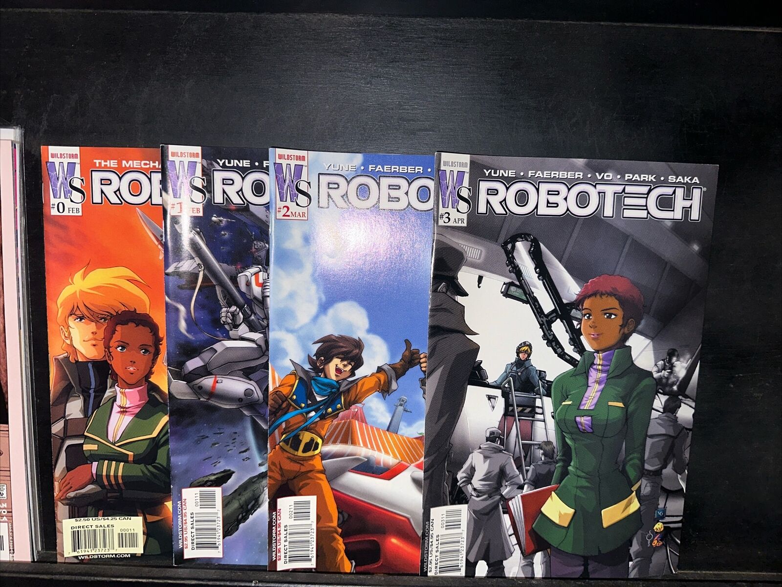 Robotech #0, 1 2 3 WildStorm Comics 2003, Comic Book Lot, VF/NM