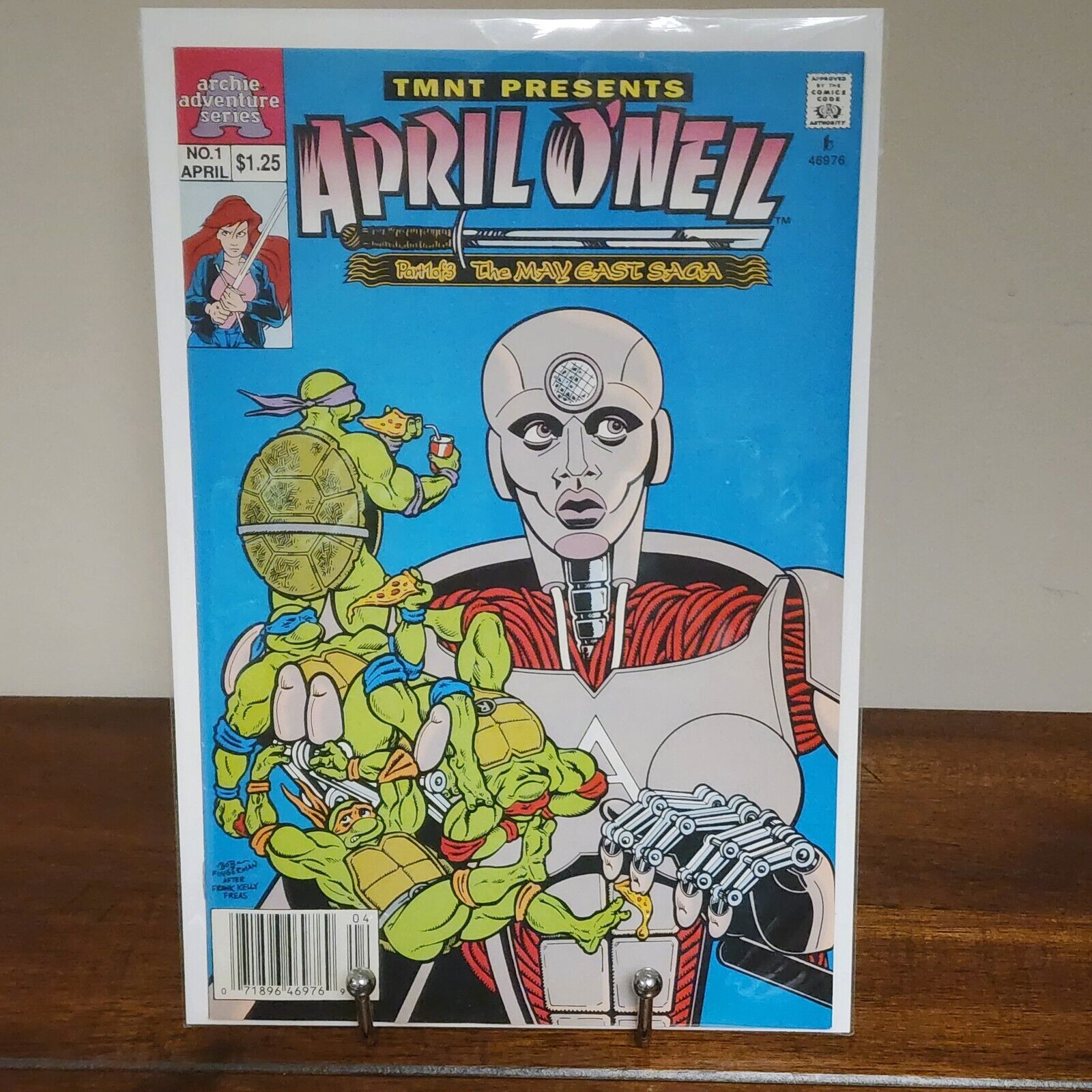 TMNT Presents: April O\'Neil The May East Saga #1 (Archie, 1993) Newstand