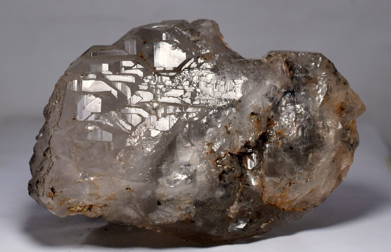 1148 GM Extremely Rare Gwindel Quartz Crystals Formation Specimen From Pakistan