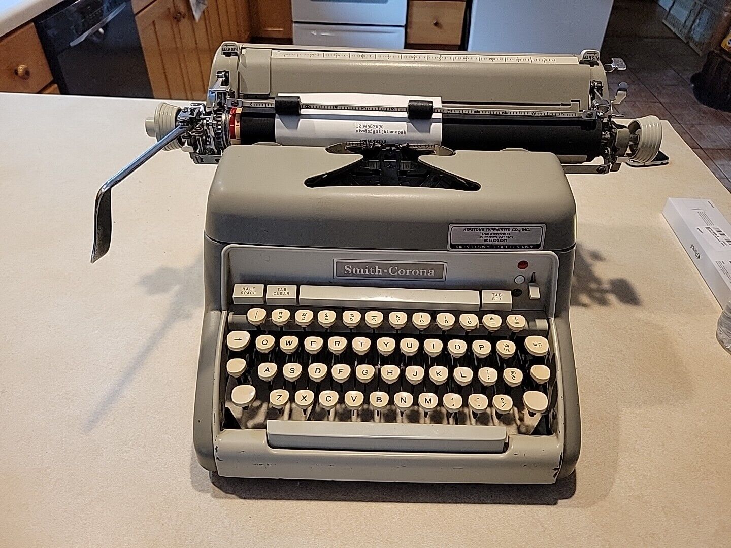 Vintage Smith-Corona Marchant Secretarial Manual Typewriter Works Looks Great
