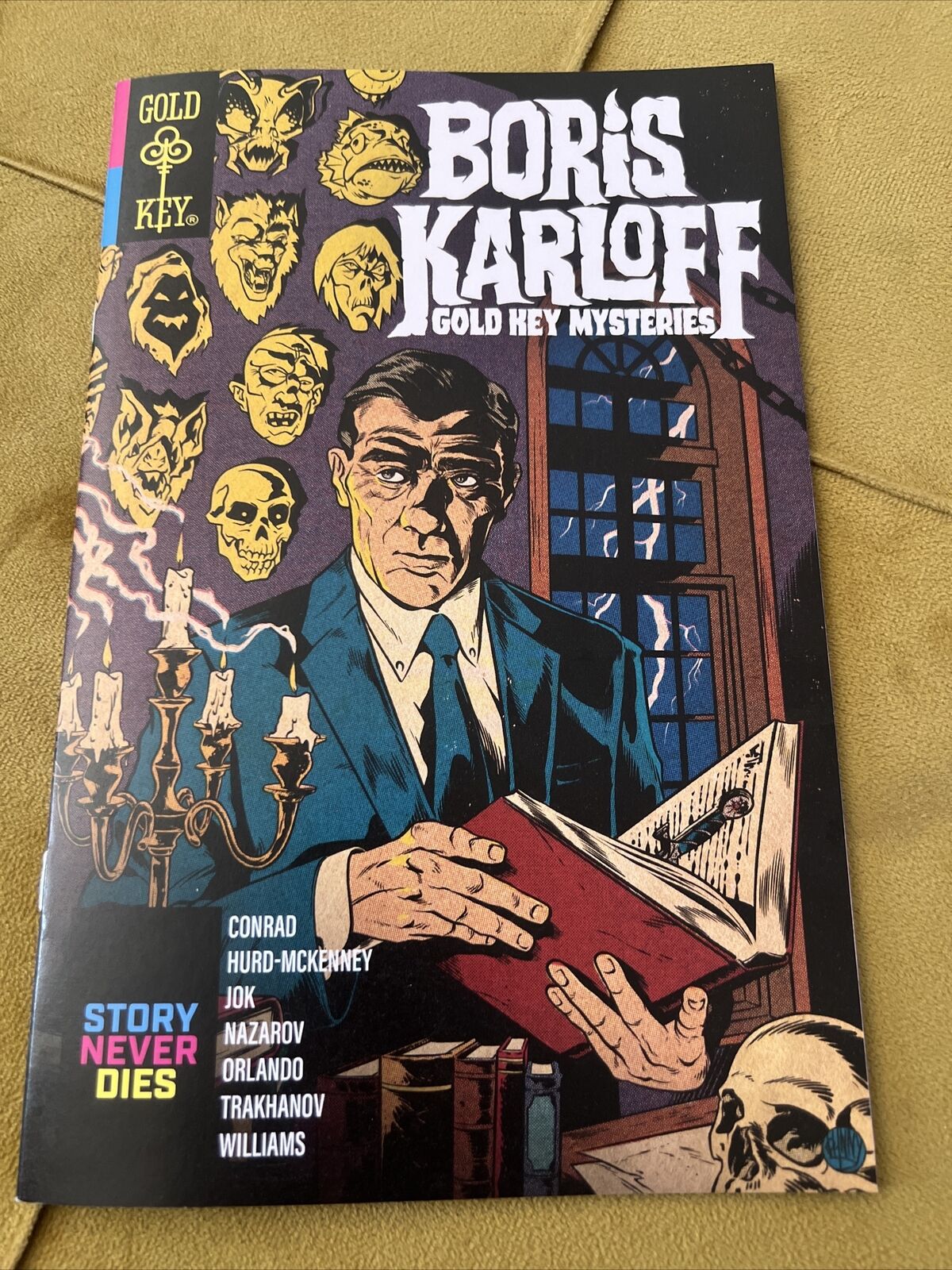 Boris Karloff\'s Gold Key Mysteries #1 Diamond Comics 2023 First Issue