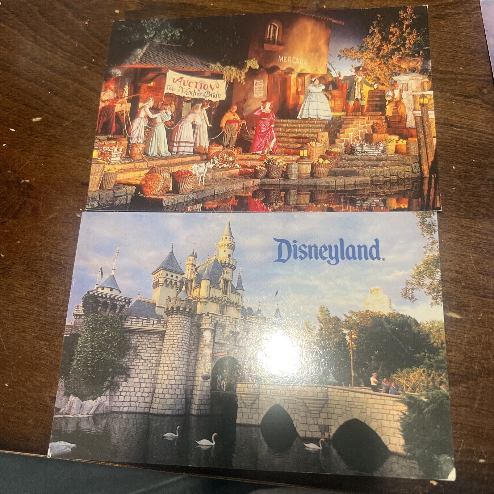 1990s Vintage Disney Postcards 