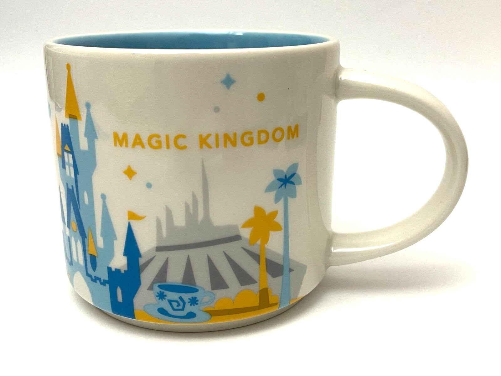 Starbucks Disney Magic Kingdom MUG  You Are Here YAH Collector Series  NWOT
