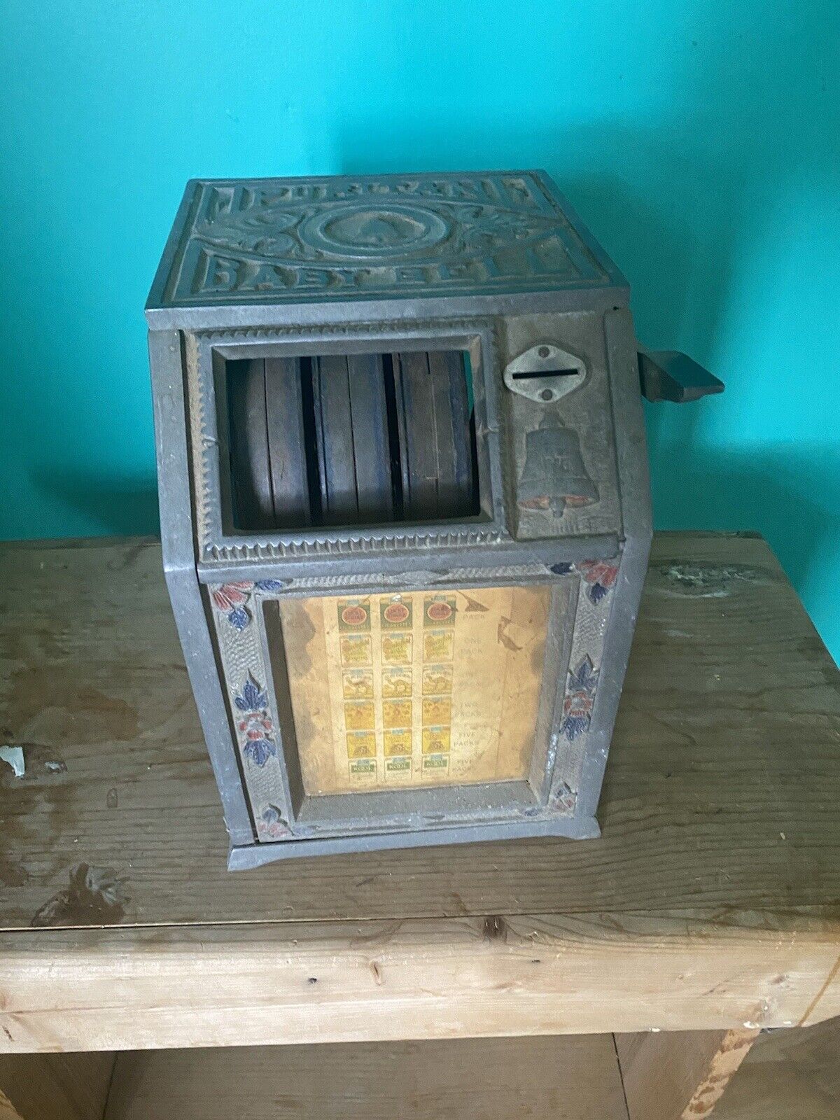 Puritan Baby Bell Slot Machine Vintage 1928