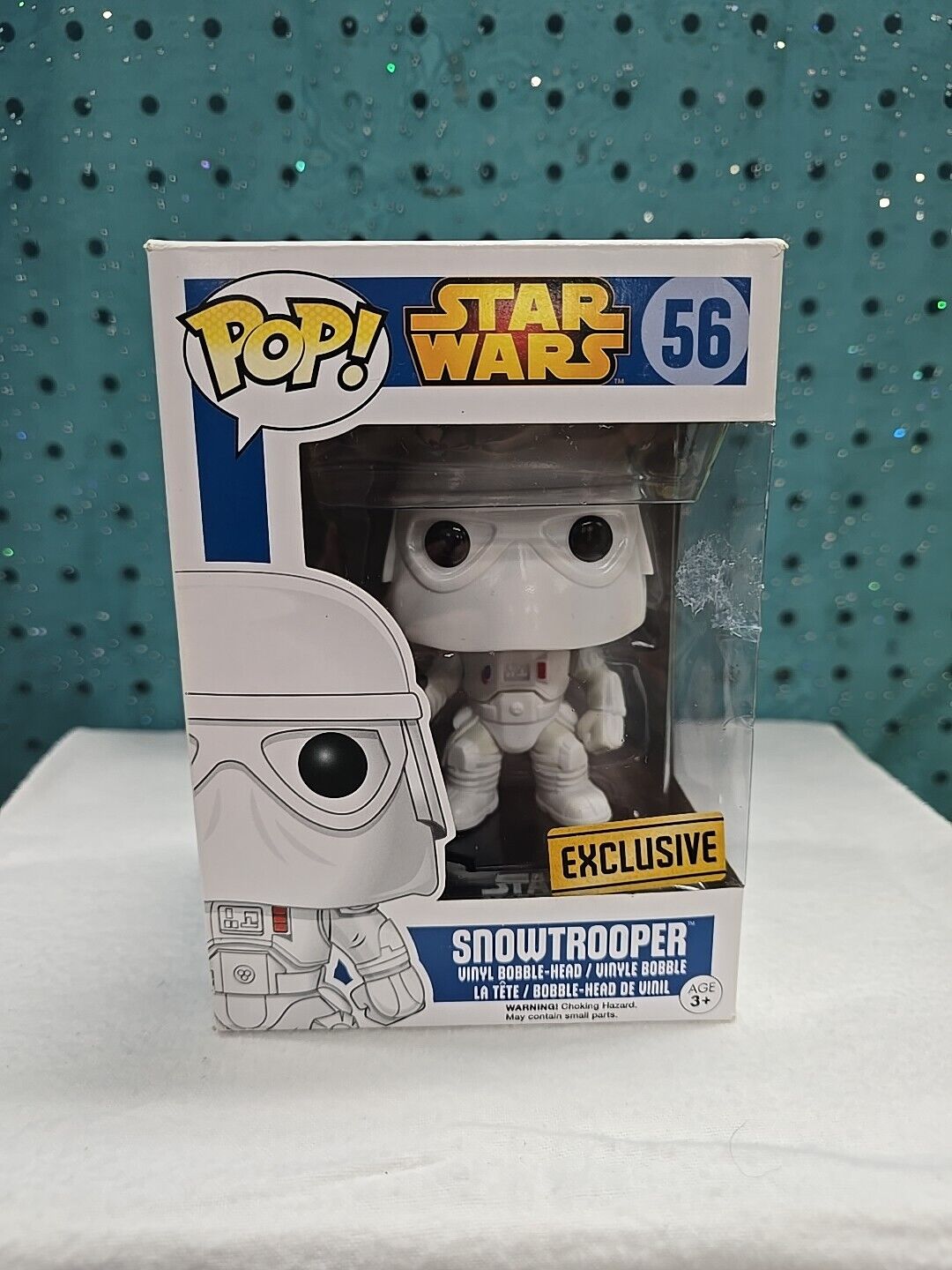 Funko POP Star Wars Blue Box Walgreens Exclusive Snowtrooper #56 2015