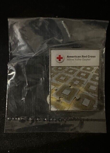 American Red Cross Chapter Pin Silicon Valley San Francisco Bay Area California